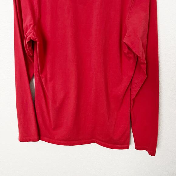 [Life Is Good] Gratitude Thank a Veteran Long Sleeve V-Neck T-Shirt Size Small S - Picture 4 of 12